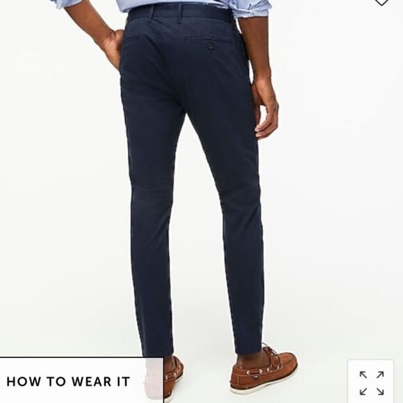 J. Crew Factory Skinny-fit khaki pant Item AN792* - Picture 5 of 6